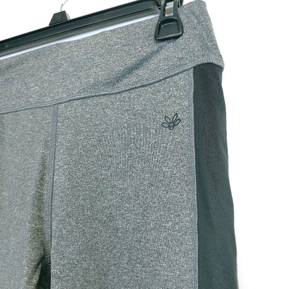 Essenza Performance Workout Leggings Gray/Black - Picture 5 of 8